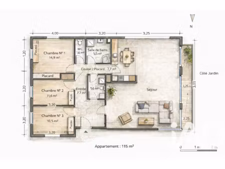 vente appartement 4 pièces 115 m² paris 12 (75012)