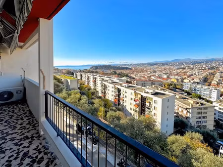 vente appartement 3 pièces 56 m² à nice (06000)  365 000 €