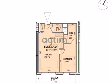 t2 residence recente
