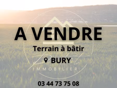 terrain à bâtir - bury