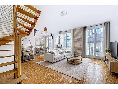 duplex 2/3 chambres  83 m² - parking - cave