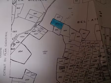 vente terrain à batir à cournonterral (34660)  19 000 €