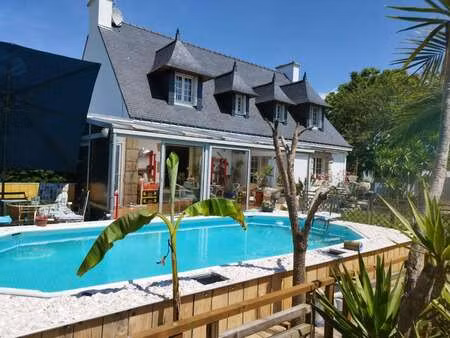vente maison piscine au hézo (56450) : à vendre piscine / 135m² le hézo