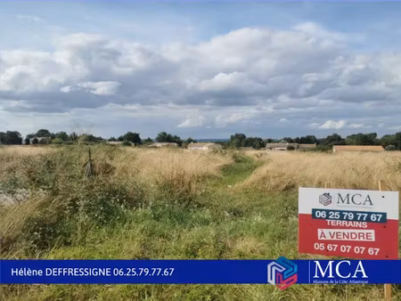 vente terrain 640 m² à auros (33124)  65 000 €