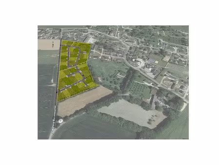 vente terrain 798 m² à emanville (76570)  63 000 €