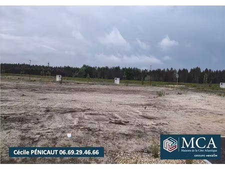 vente terrain 639 m² à laluque (40465)  54 315 €