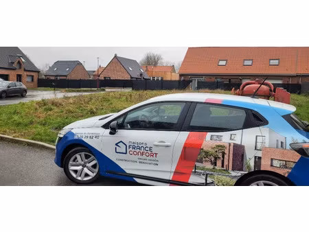 vente terrain 495 m² à looberghe (59630)  72 000 €