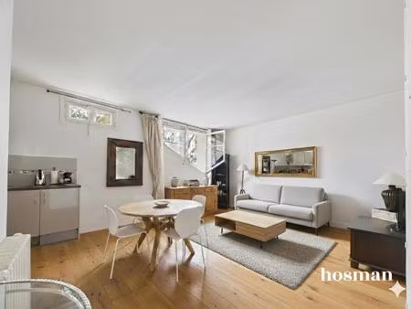 un cocon à montmartre ! appartement 2 pièces traversant - rue chappe  paris 18e