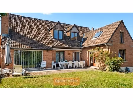 pavillon individuel 220 m² 5 ch bureau sous-sol complet jardin expo sud