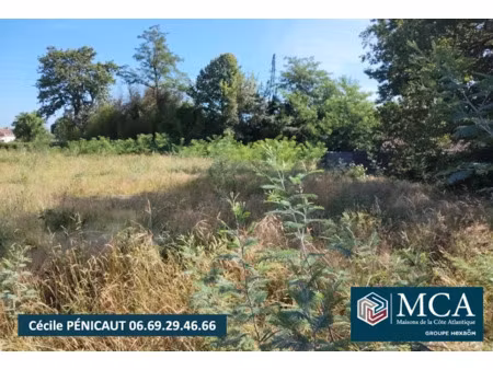 vente terrain 873 m² à narrosse (40180)  89 000 €
