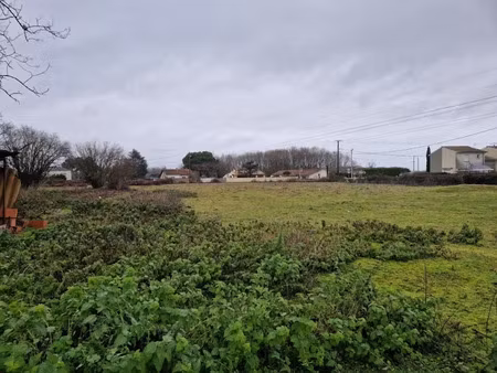 vente terrain 616 m² à ambares-et-lagrave (33440)  140 000 €