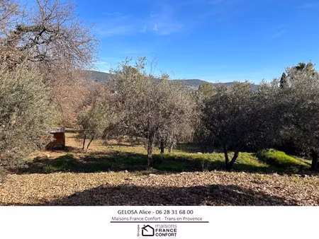vente terrain 840 m² à draguignan (83300)  140 000 €