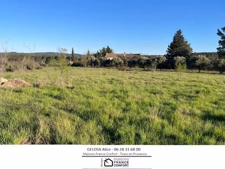 vente terrain 620 m² à lorgues (83510)  128 000 €
