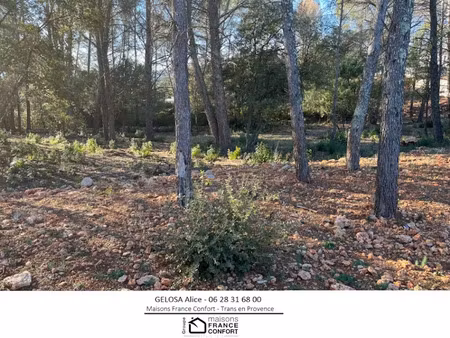 vente terrain 699 m² à trans-en-provence (83720)  139 000 €