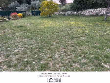 vente terrain 900 m² à flayosc (83780)  142 000 €