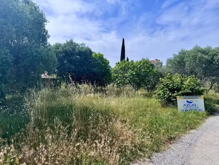 vente terrain 303 m² à châteauneuf-les-martigues (13220)  179 900 €