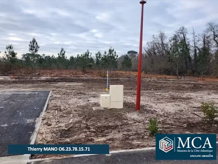 vente terrain 495 m² à parentis-en-born (40160)  174 000 €