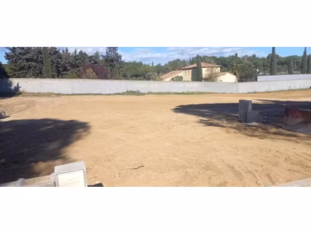 vente terrain 722 m² à narbonne (11100)  249 000 €
