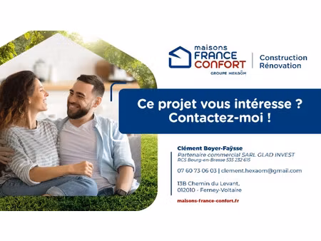 vente terrain 530 m² à saint-genis-pouilly (01630)  380 000 €