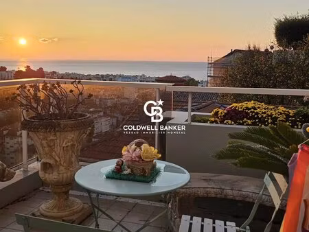 nice ouest - 3p vue mer