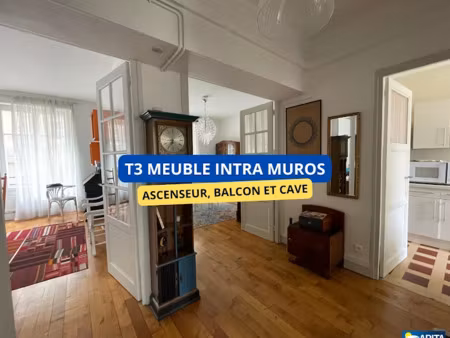 location meublée appartement 3 pièces 79.56 m² à saint-malo (35400)  771 €