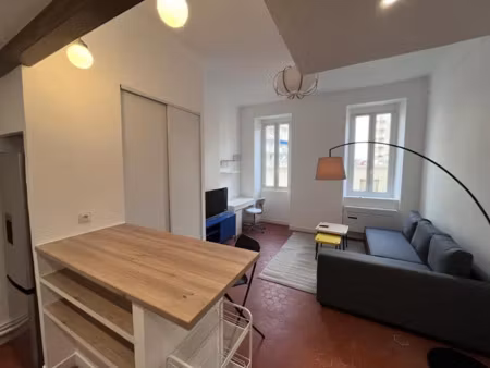 location meublée appartement 2 pièces 38 m² à marseille 5ème (13005)  870 €