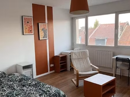 location meublée appartement 1 pièce 33 m² à loos (59120)  640 €