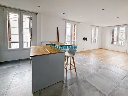 bail meublé : appartement saint ouen l aumone 2 pièce(s) 46.90 m²