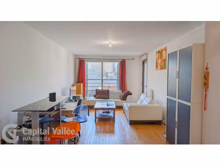 appartement 2 pièces - 53m2 - loggia - parking - bagnolet