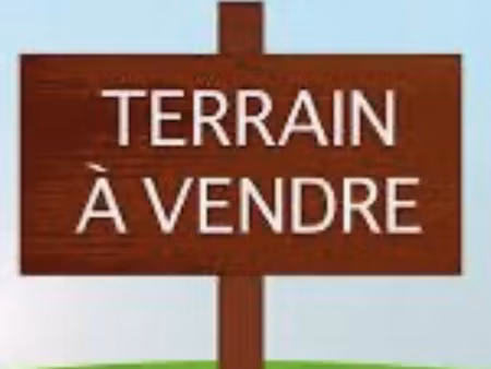 vente terrain à bâtir 413 m²