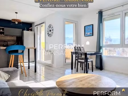 achat appartement 3 pièces 68m² sassenage 38360