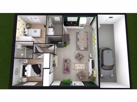 vente maison neuve 2 pièces 65 m² à fussy (18110)  181 400 €