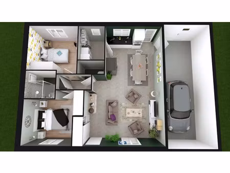 vente maison neuve 2 pièces 65 m² à quincy (18120)  184 400 €