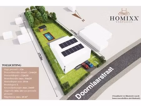 prachtige grond voor open bebouwing te rijmenam