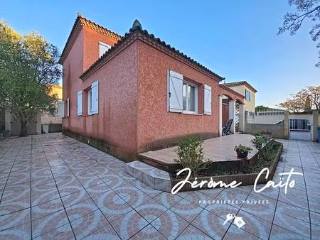 villa le grau du roi 4 pièce(s) 103 m2 + garage + 3 places de parking