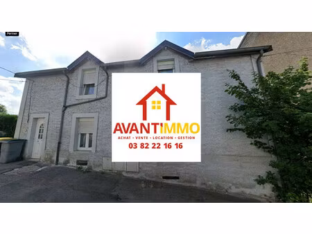 achat maison 8 pièces 108m² auboue 54580