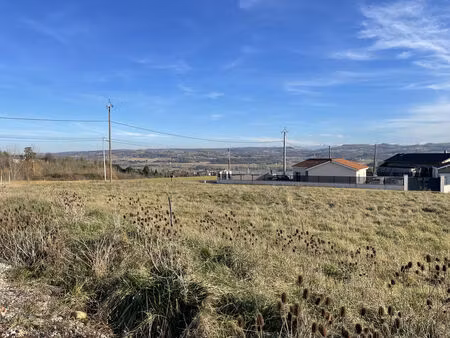 vente terrain 1310 m² saint-jean-de-galaure (26240)