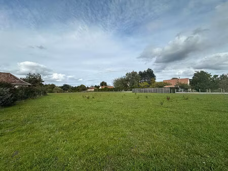 achat terrain 550m²