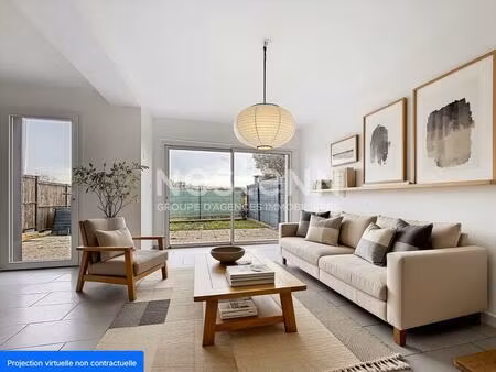 maison 3 chambres 90m2  garage et jardin