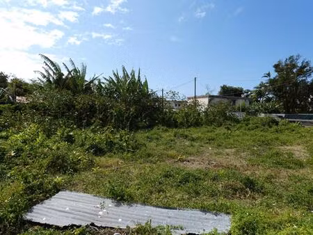 achat terrain 511m² st benoit 97470