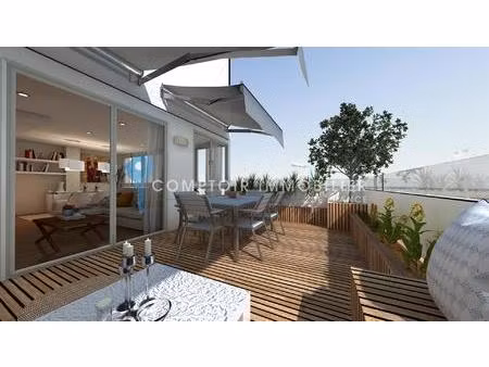 montpellier bel appartement t4 + bureau / terrasse / 2 parking