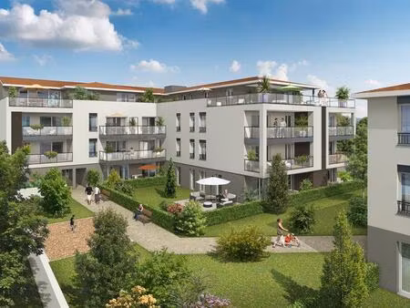 saint laurent de mure secteur jean moulin - type 4 neuf rt 2012 avec terrasse