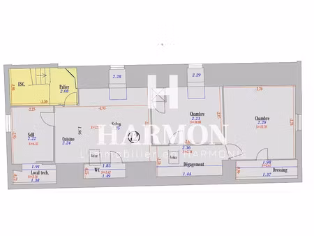 vente appartement 3 pièces 57 m² à artix (64170)  84 946 €