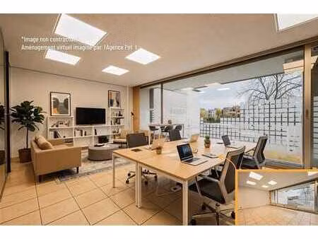 espace professionnel de +/- 120 m² vue meuse à la plante