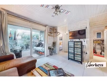 chalet - 3 pièces - domaine privé et sécurisé avec piscine lagon et commodités