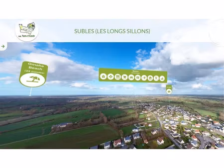 vente terrain 455 m² à subles (14400)  63 900 €