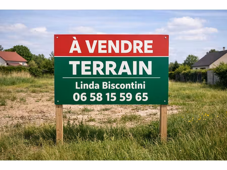 vente terrain à evin-malmaison (62141)  58 000 €