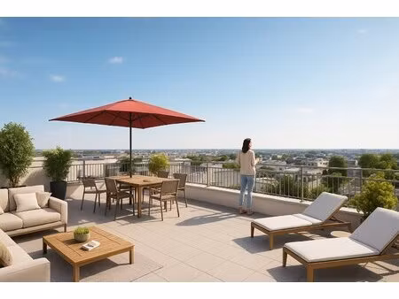 appartement moderne à annemasse avec terrasse panoramique