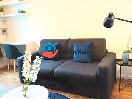 location meublée appartement 1 pièce 26 m² à saint-ouen (93400)  1 120 €