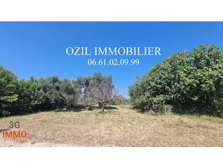 vente terrain à batir 1000 m² à vezenobres (30360)  120 000 €